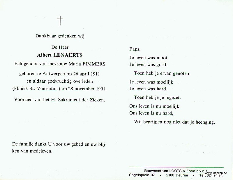 Albert Joseph Honoré Lenaerts