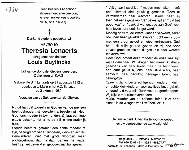 Theresia Lenaerts