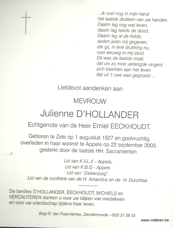 Julienne d Hollander