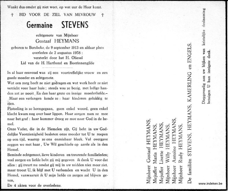Germaine Stevens