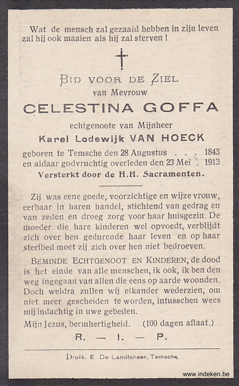 Marie Celestine Goffa