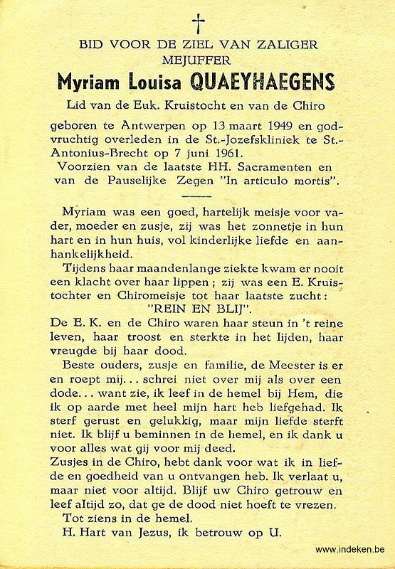 Myriam Louisa Quaeyhaegens