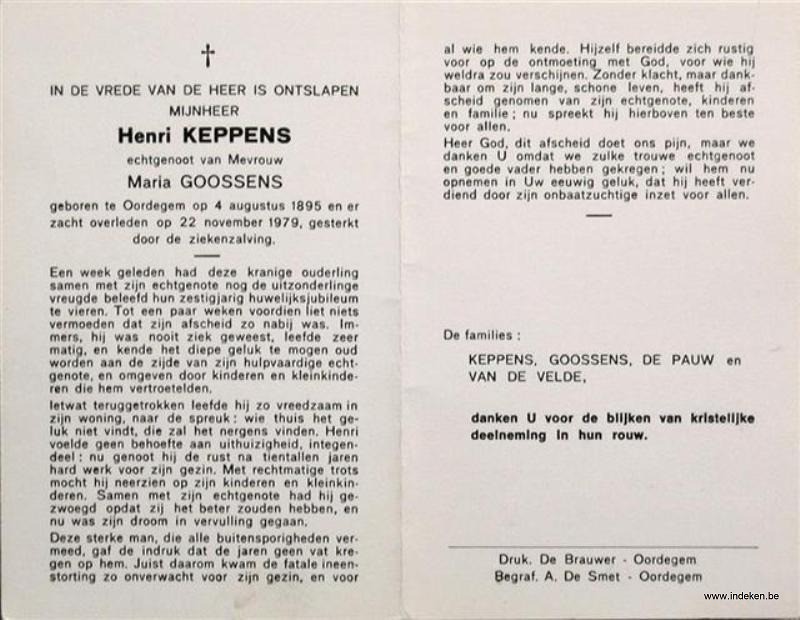 Henricus Keppens