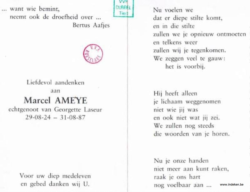 Marcel Ameye