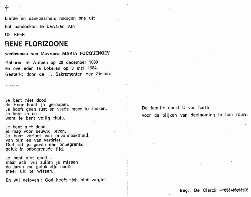 Rene Joseph Florizoone