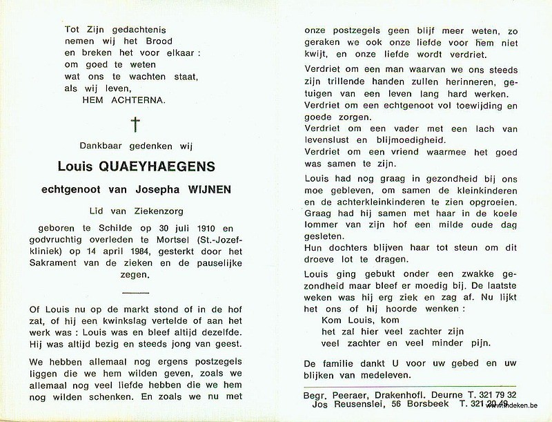 Ludovicus Quaeyhaegens