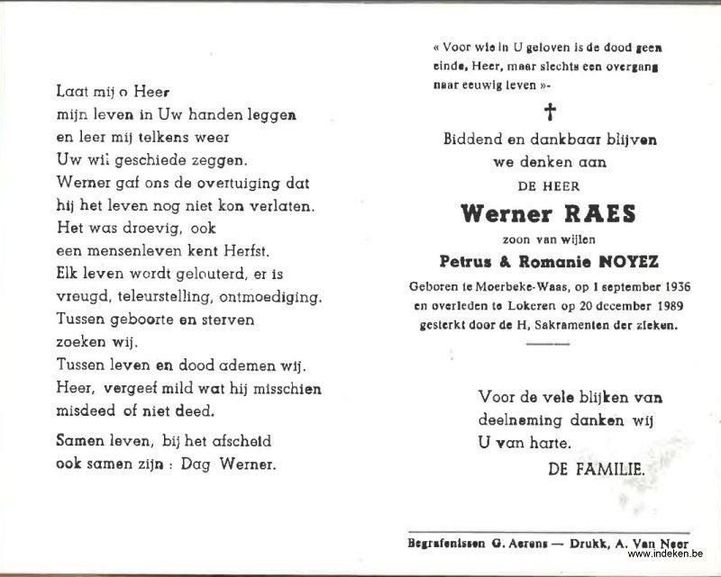 Werner Raes