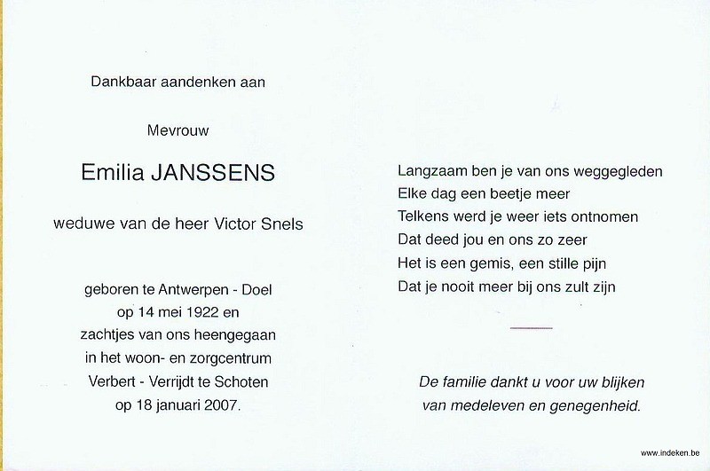 Emilia Janssens