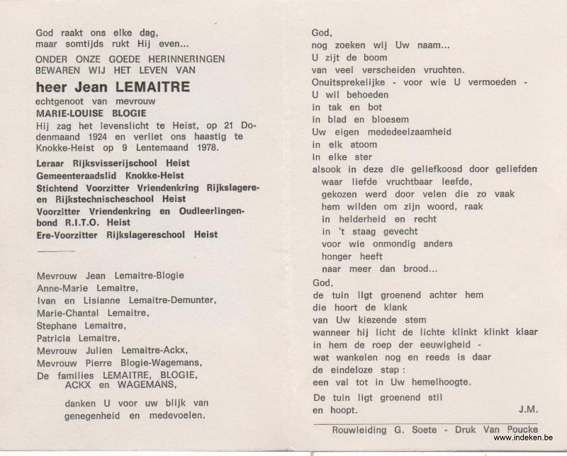 Jean Lemaitre