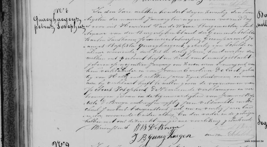 Petrus Josephus Quaeyhaegens