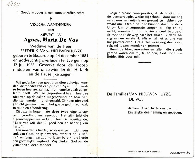 Agnes Maria De Vos