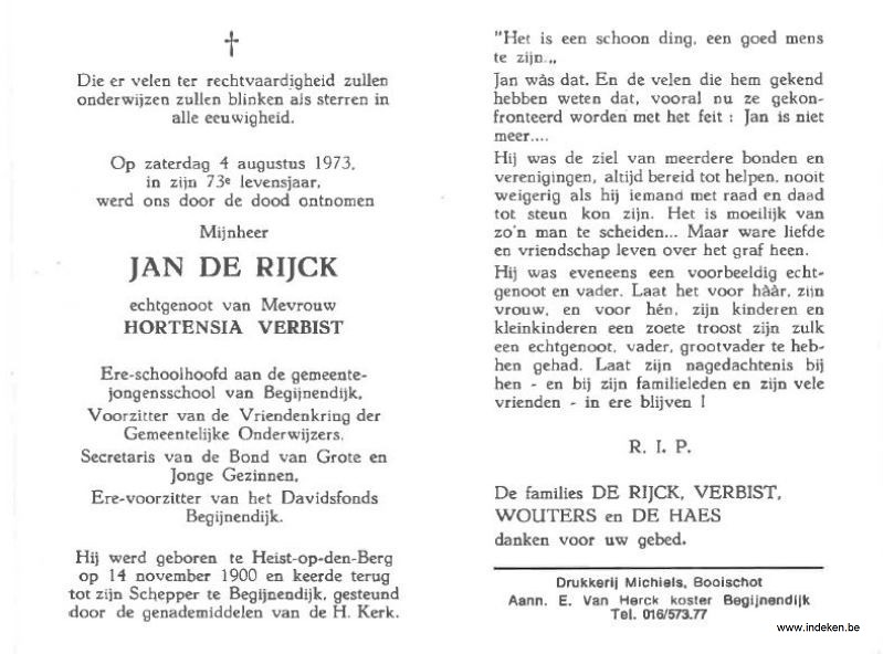 Jan De Rijck