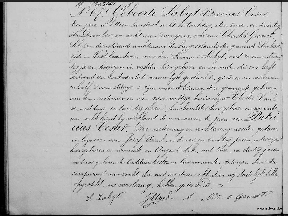 Patricius Cesar Labyt