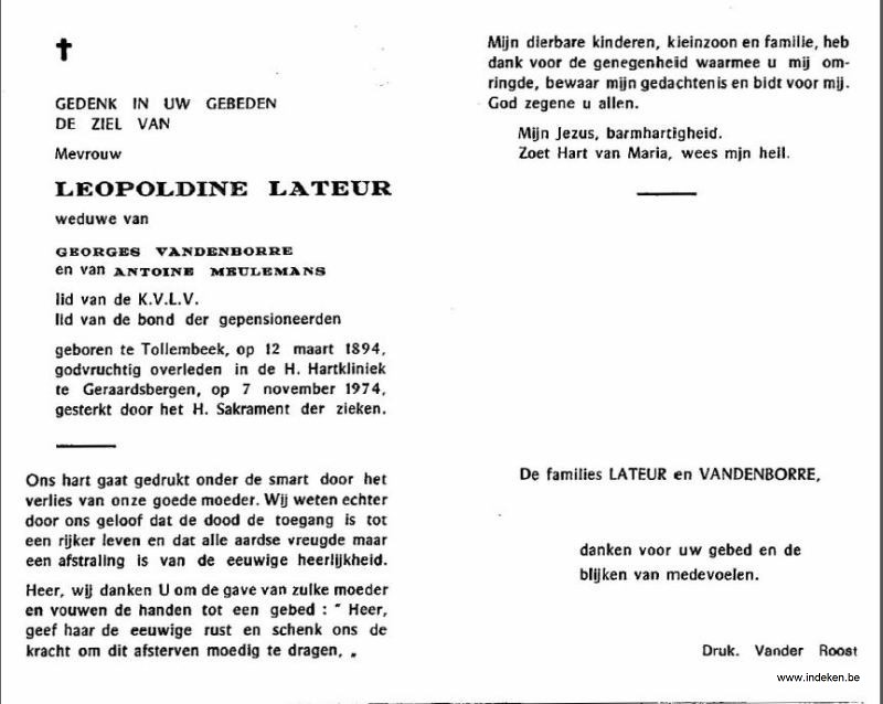 Leopoldine Lateur