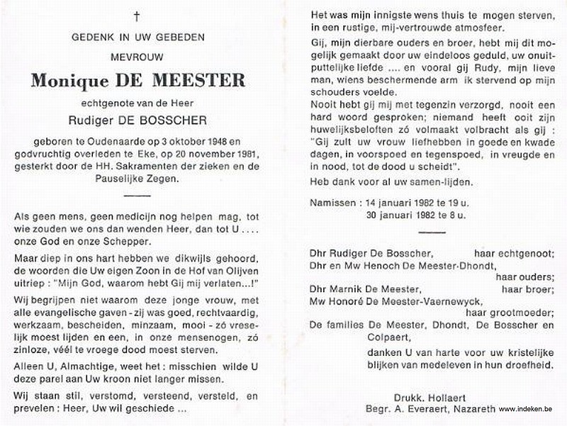 Monique De Meester