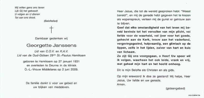 Georgette Janssens