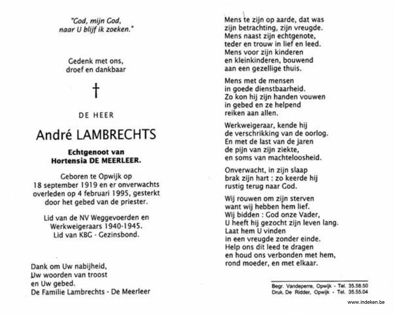 Andre Lambrechts