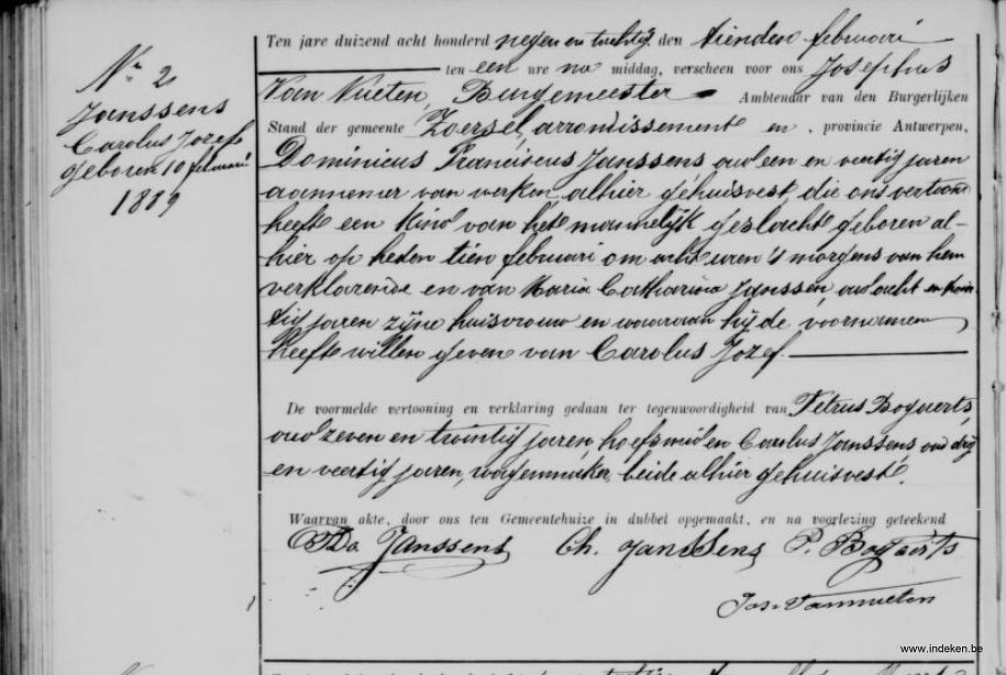 Carolus Joseph Janssens