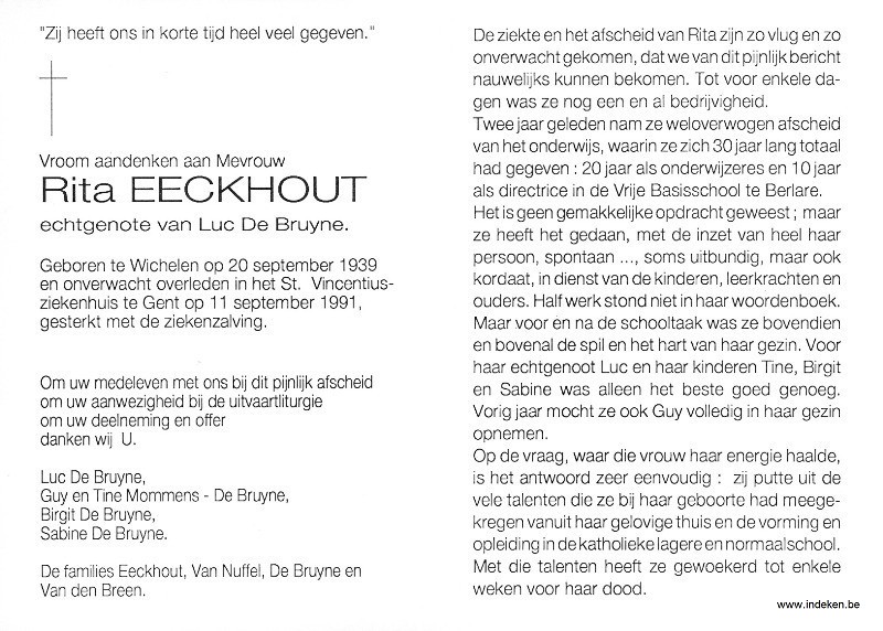 Rita Eeckhout