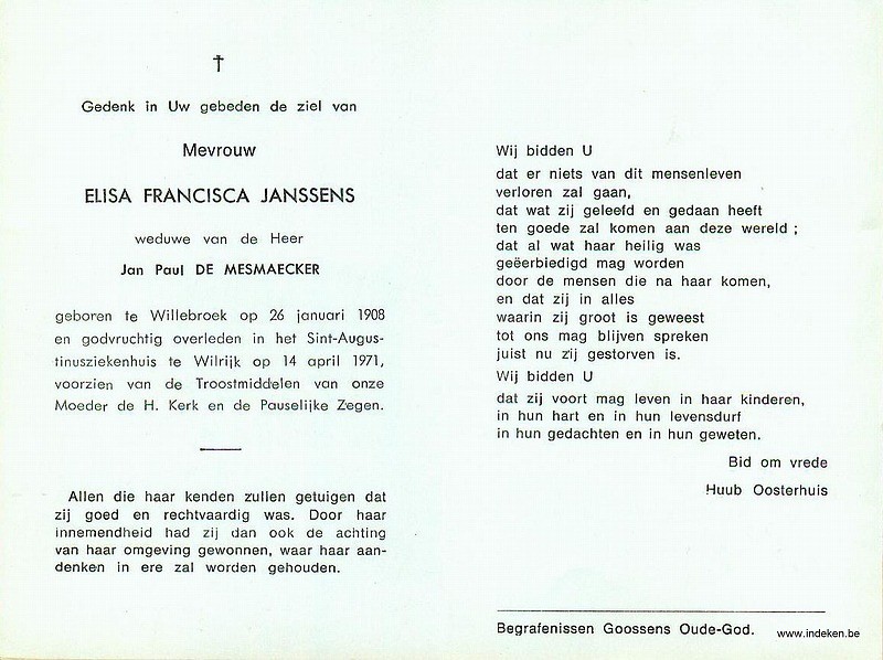 Elisa Francisca Janssens