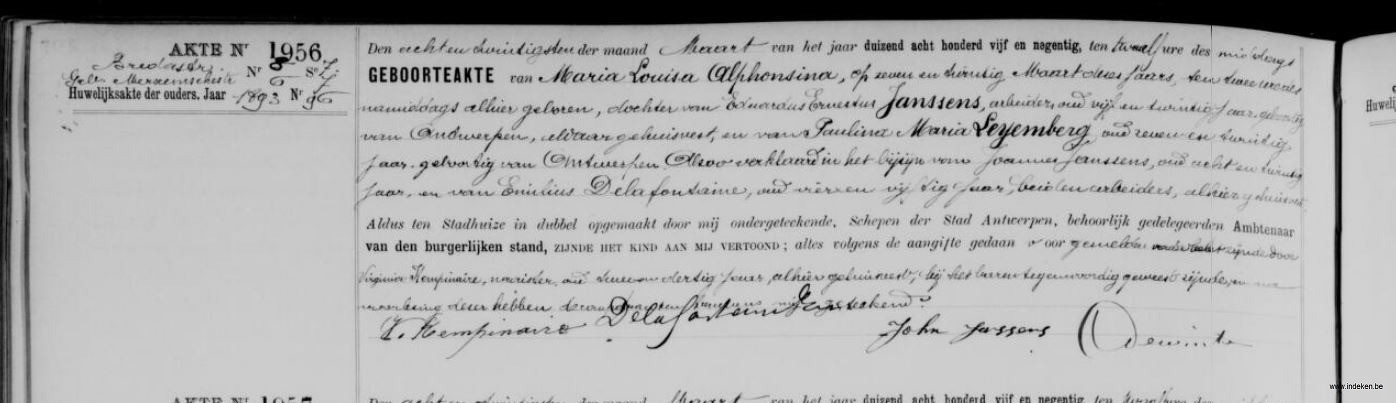 Maria Louisa Alphonsina Janssens