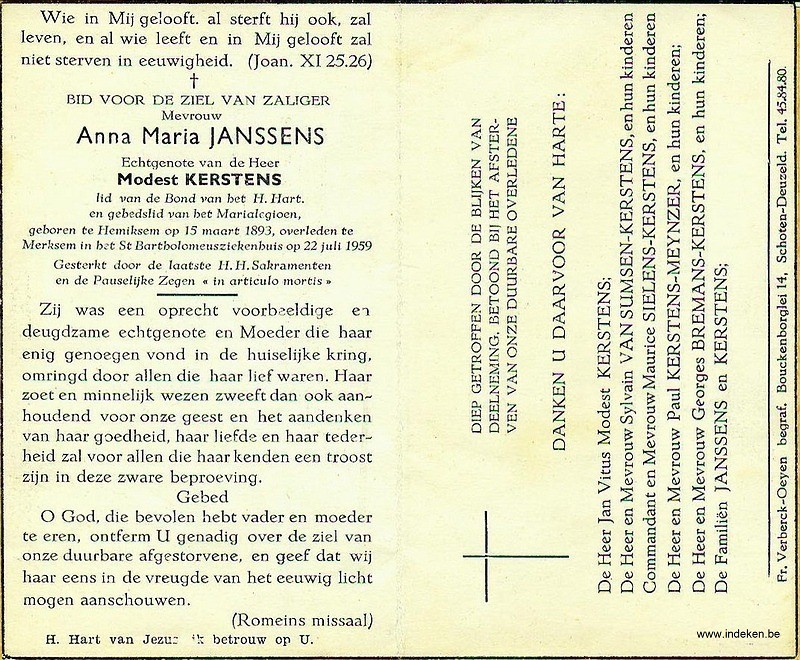 Anna Maria Janssens