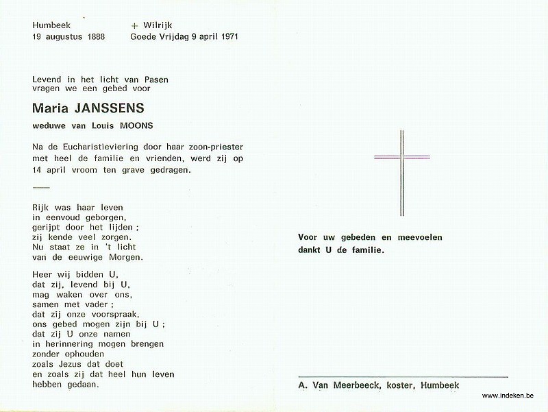 Maria Theresia Janssens