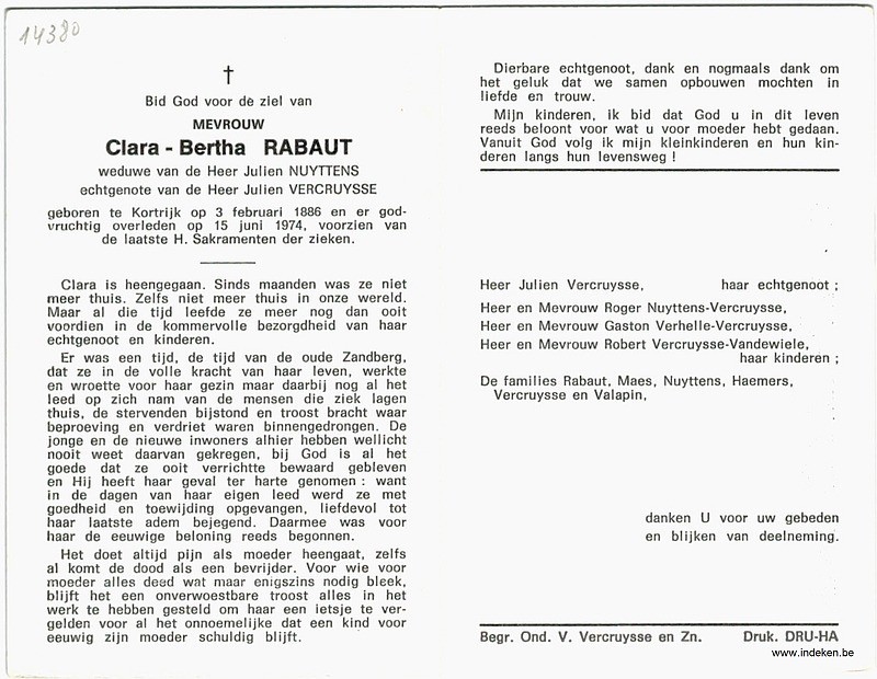 Claire Berthe Rabaut