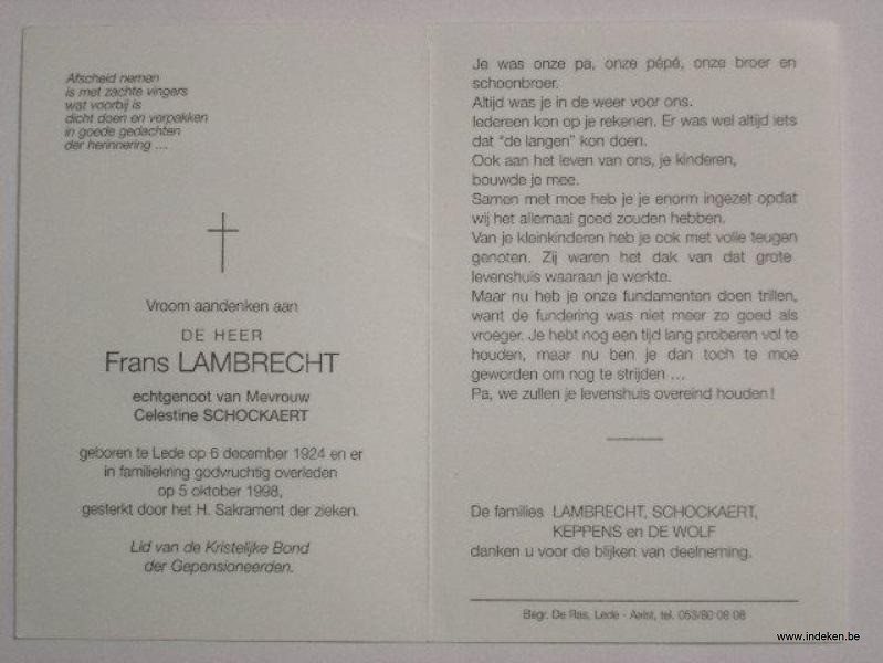 Frans Lambrecht