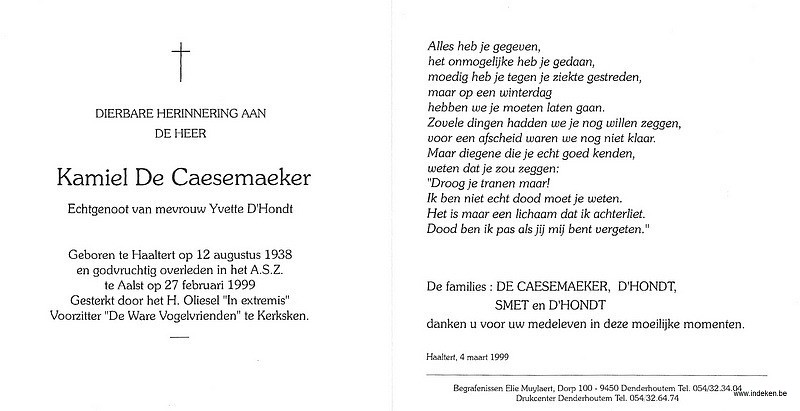 Kamiel De Caesemaker