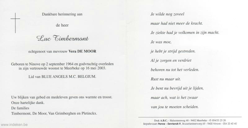 Luc Timbermont
