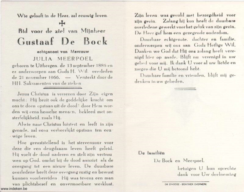 Gustaaf De Bock