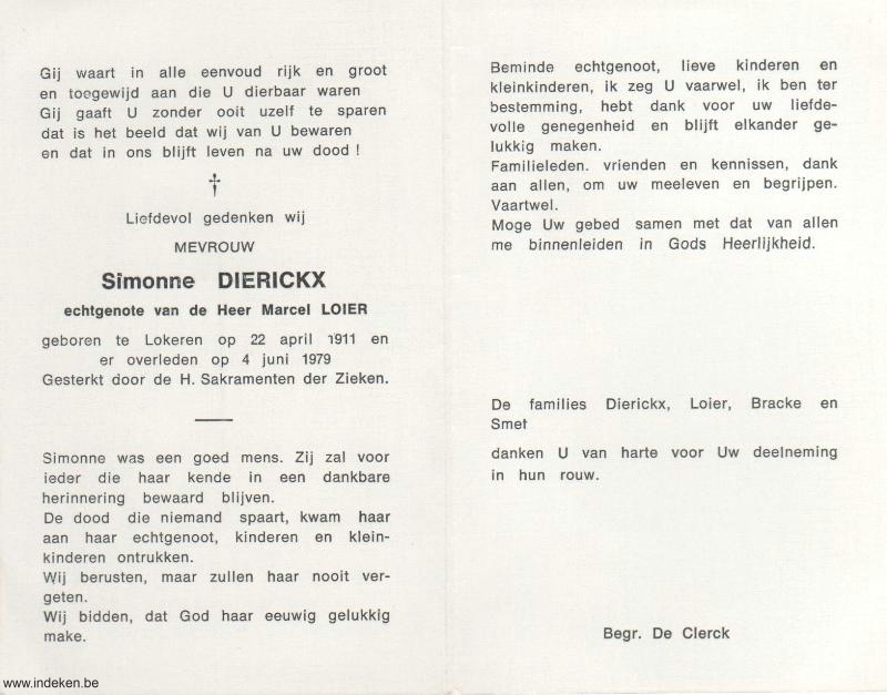 Simonne Dierickx
