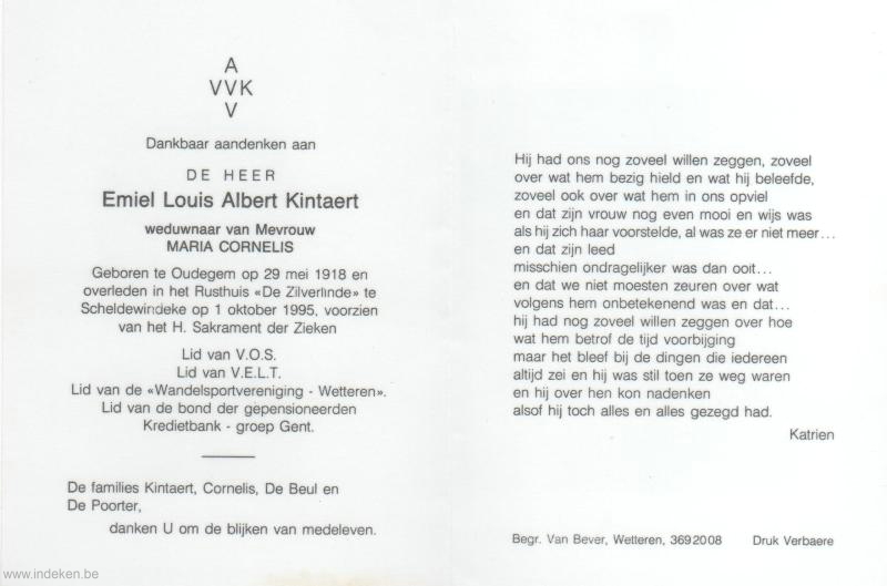 Emiel Louis Albert Kintaert
