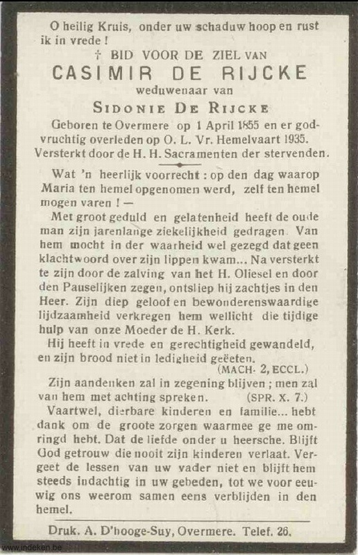 Casimir De Rijcke