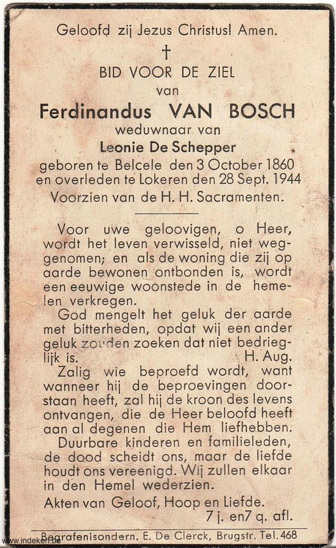 Ferdinandus Van Bosch