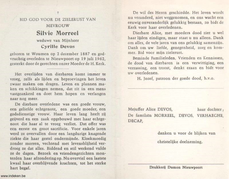 Silvie Morreel