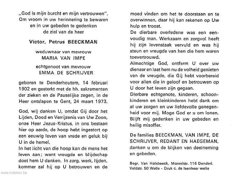 Victor Petrus Beeckman