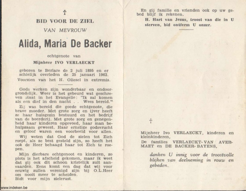 Alida Marie De Backer
