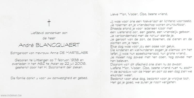 André Blancquaert
