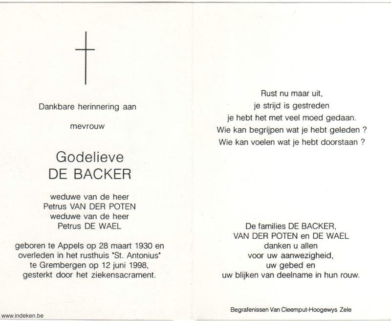 Godelieve De Backer