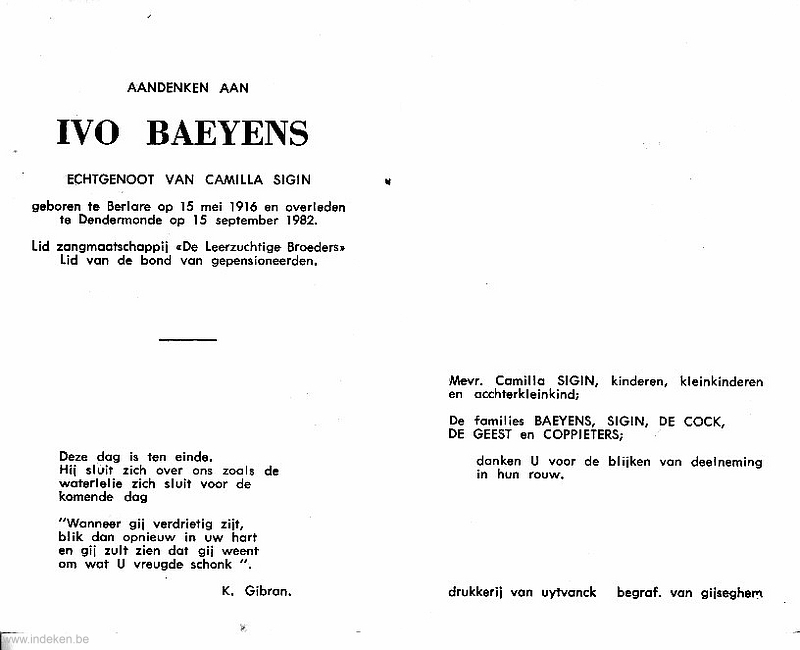 Ivo Baeyens