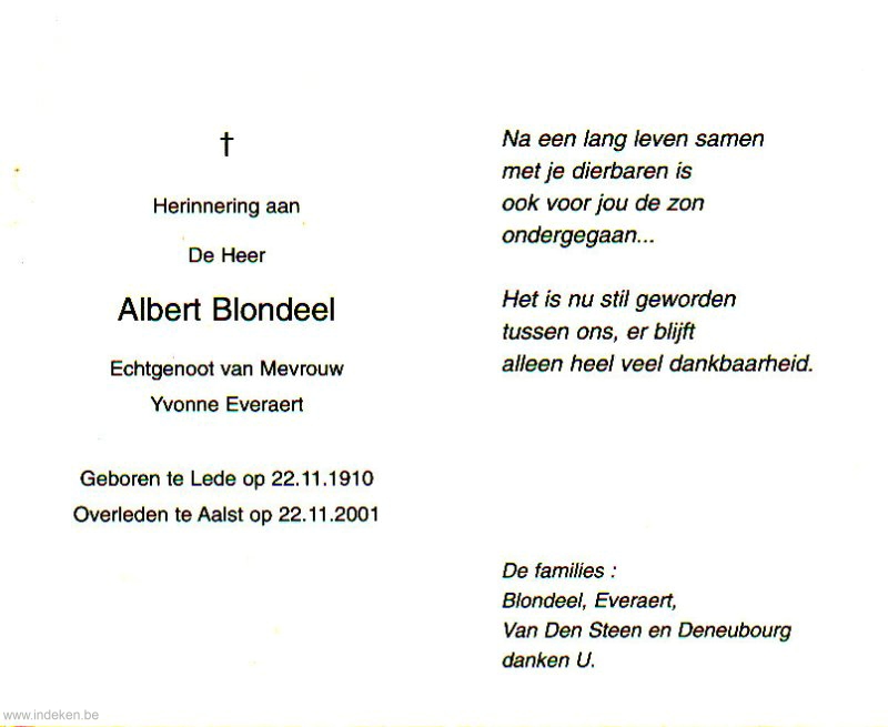 Albert Blondeel
