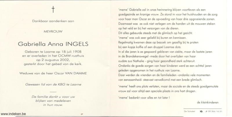 Gabriella Anna Ingels