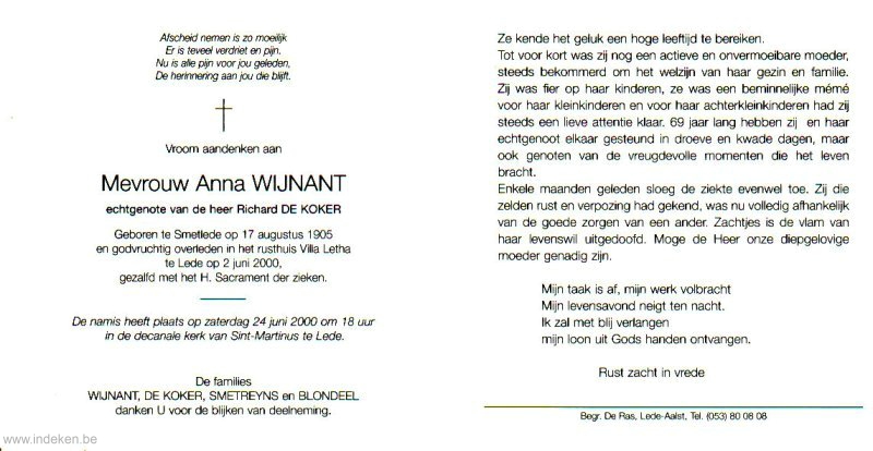 Anna Wijnant