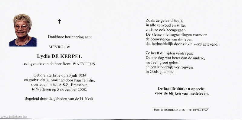 Lydie De Kerpel