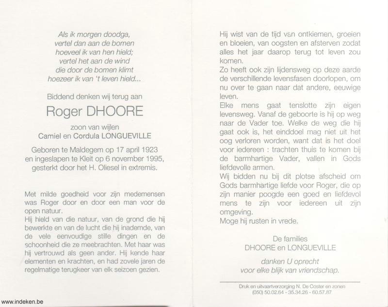 Roger Dhoore