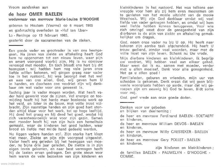 Omer Baelen