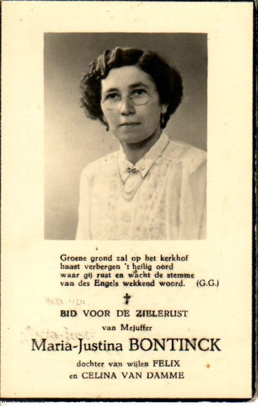 Maria-Justina Bontinck
