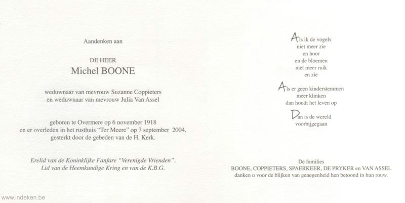 Michel Boone